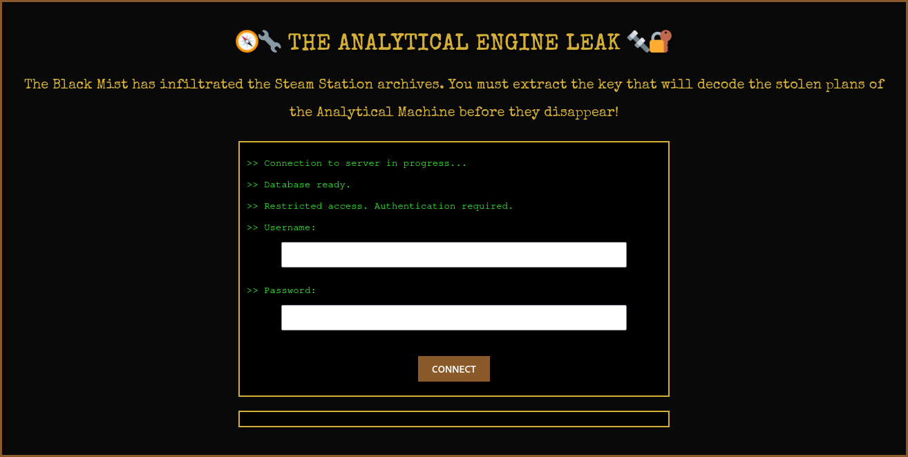 Analytical engine website
