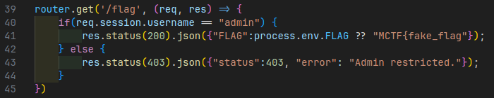 Flag API endpoint
