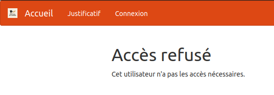 Not enough permissions